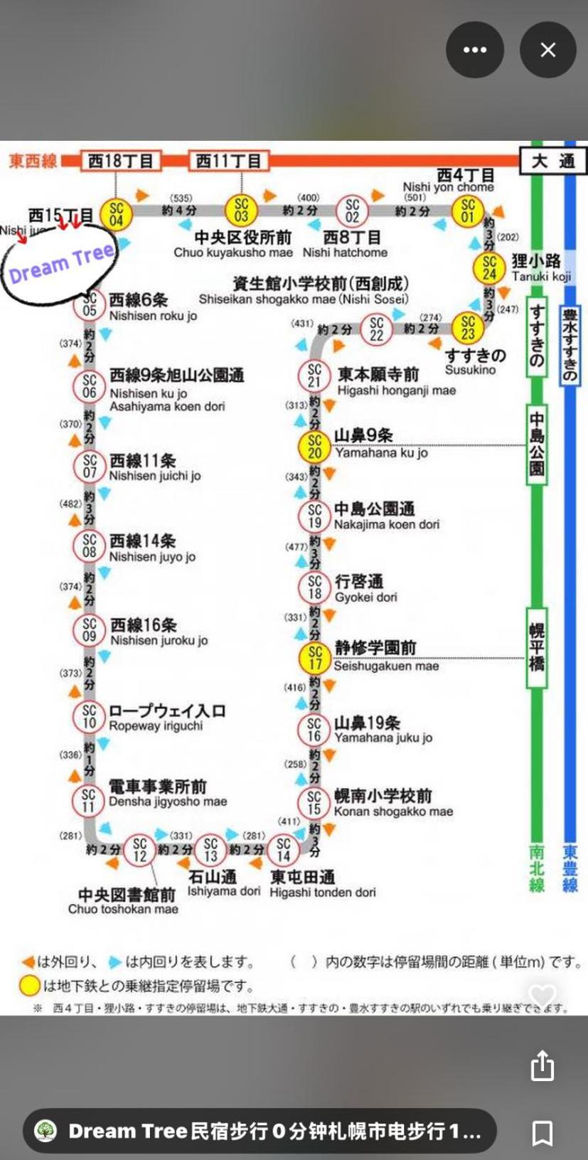 Dream Tree 札幌市电步行0分钟 超市步行1分钟 Ngoại thất bức ảnh